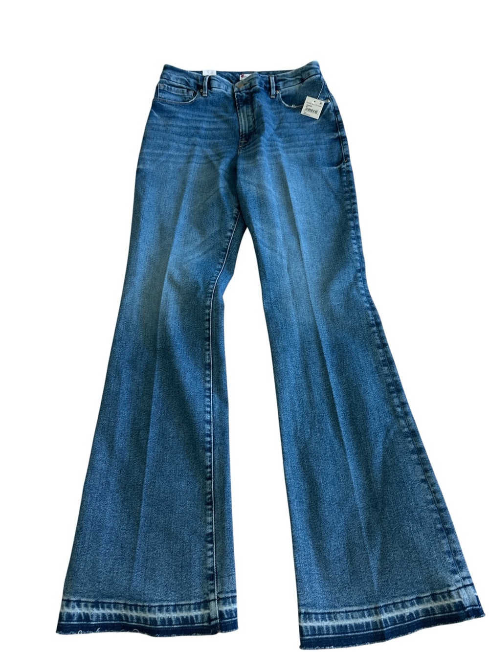 NWT Good American Good Classic Bootcut Jeans in Indigo - Picture 4 of 12